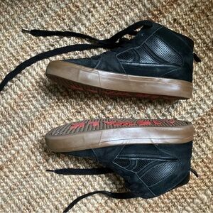 Black High-Top Airwalk Sneakers